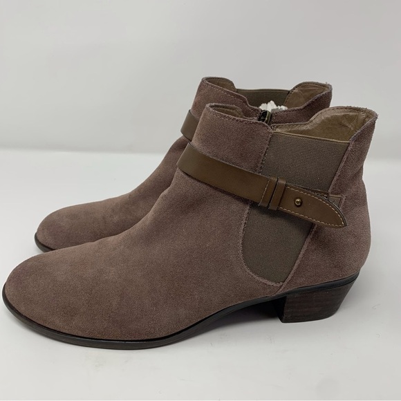 Steve Madden Perrii Dark Dusty Rose Pink Ankle Boots Size 11 - Picture 12 of 16